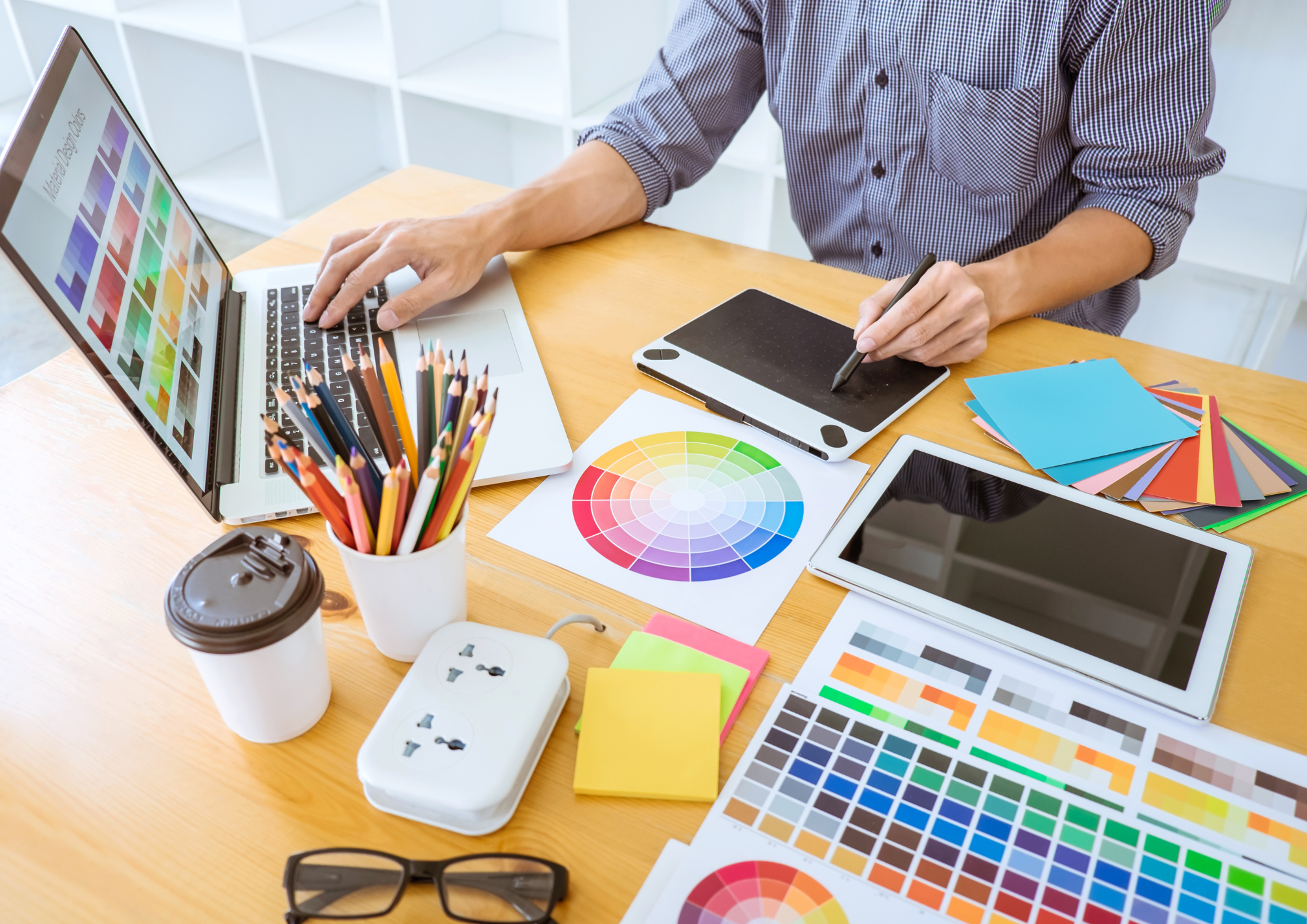 פלטת צבעים לאתר